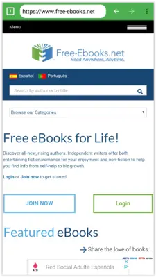 Free Books android App screenshot 1